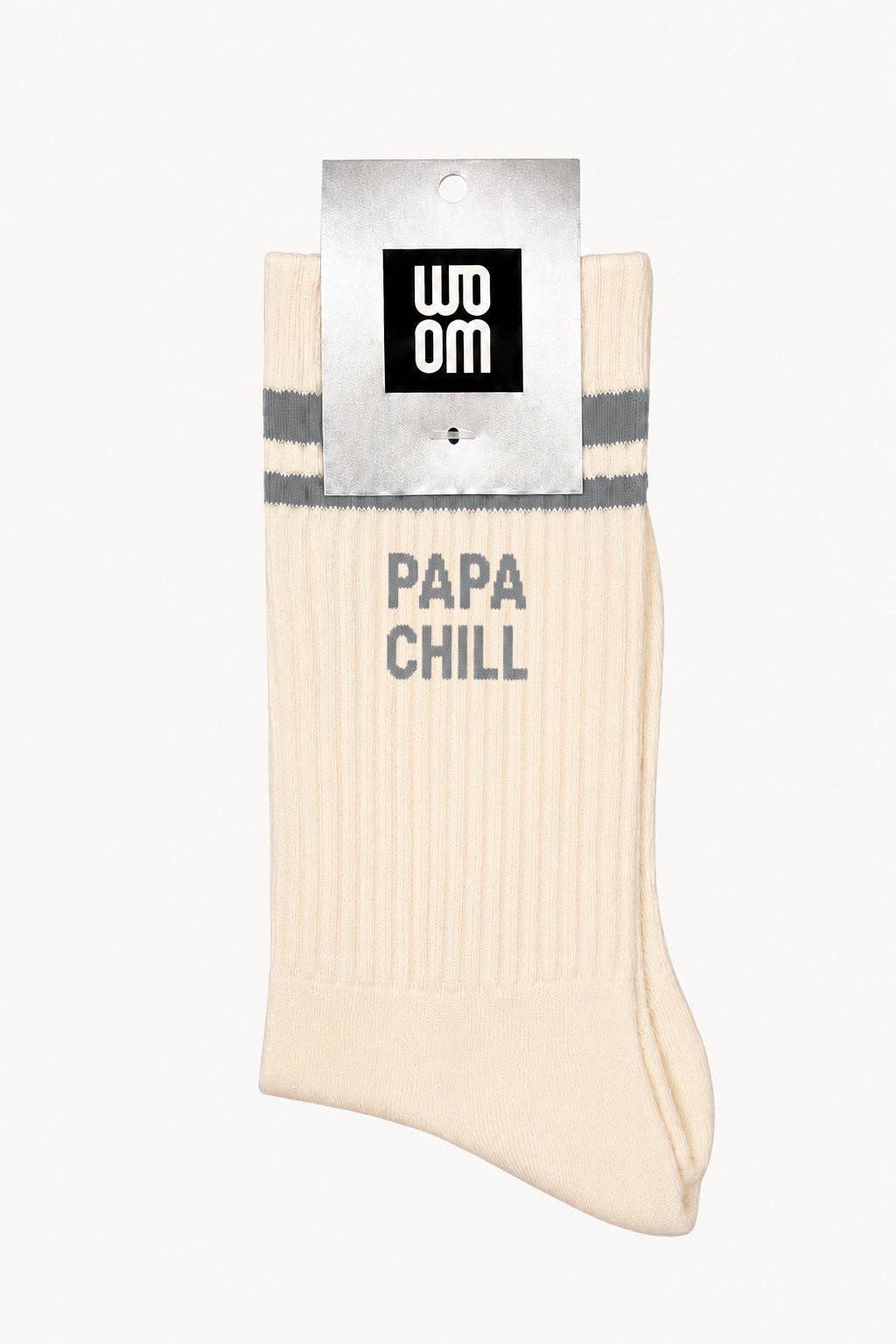 Chaussette Homme PAPA CHILL - GRIS