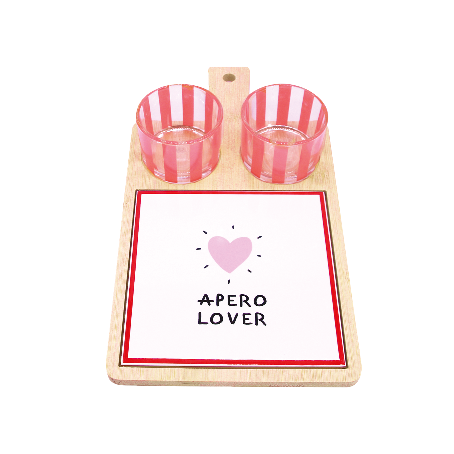 Service planche apero lover L31 P17 H1cm Opjet Paris