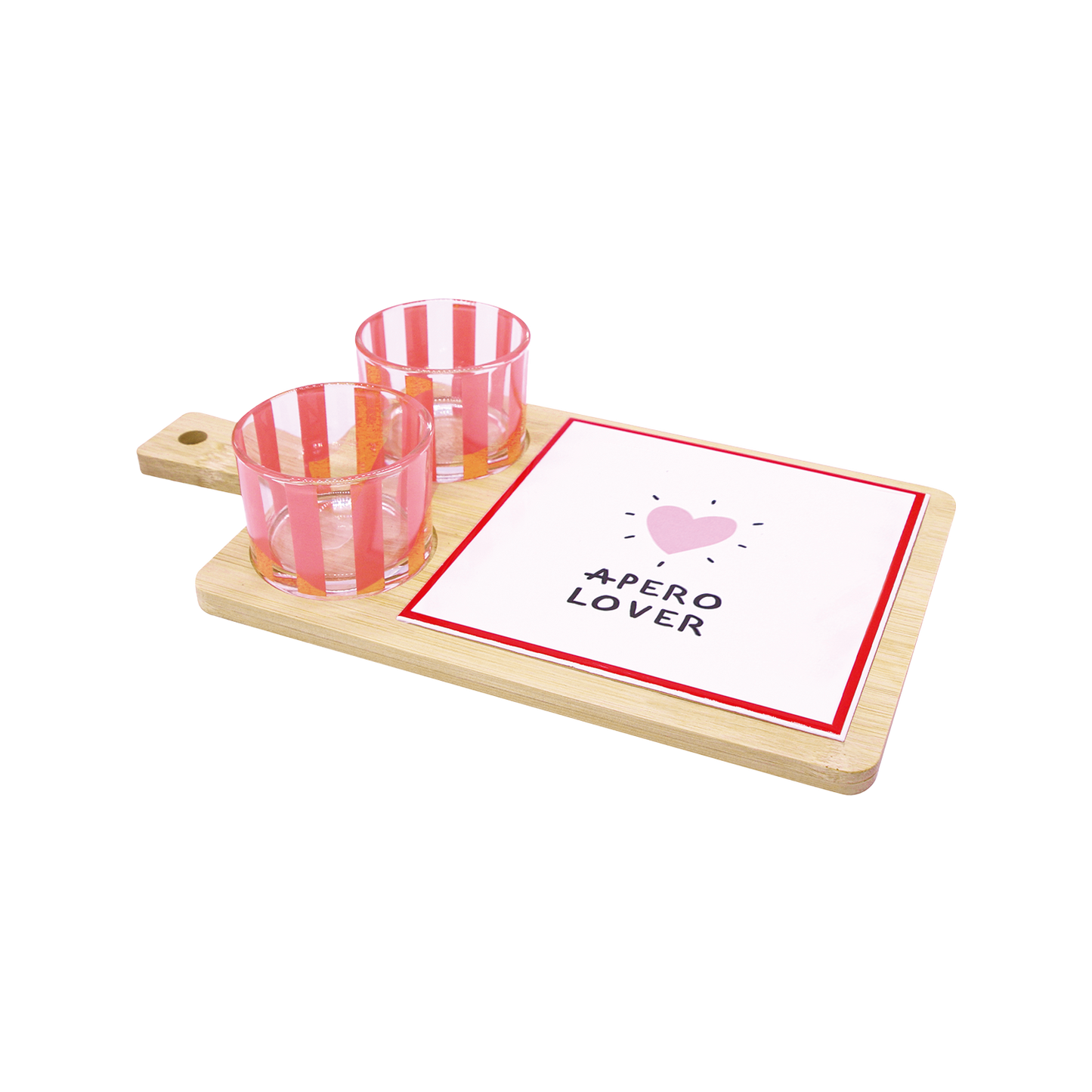 Service planche apero lover L31 P17 H1cm Opjet Paris