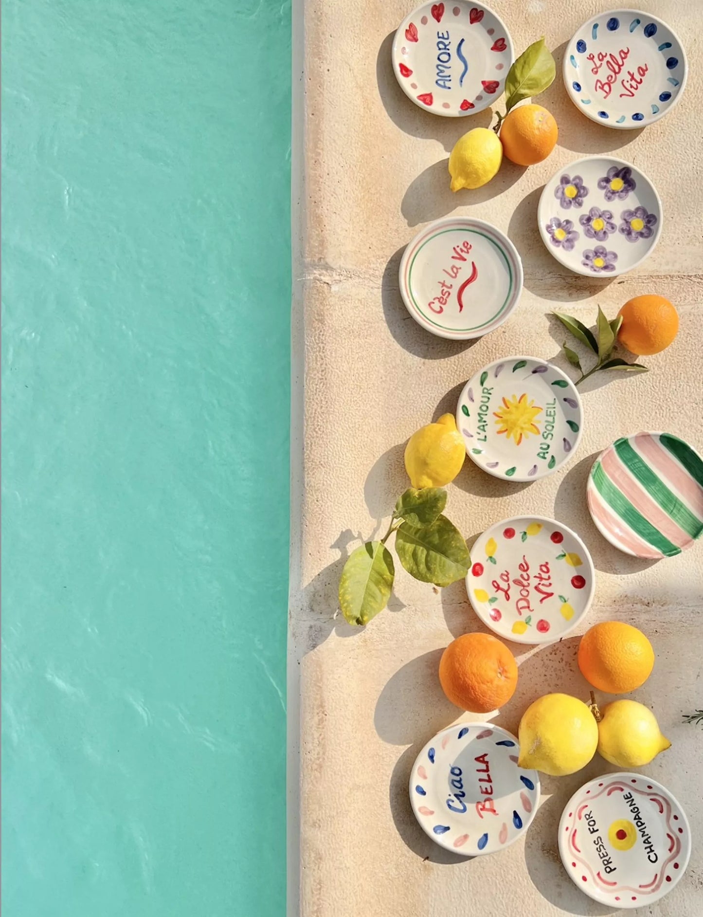 COUPELLE & ASSIETTE À DESSERT CÉRAMIQUE-DOG LIFE Hocadi Concept Store