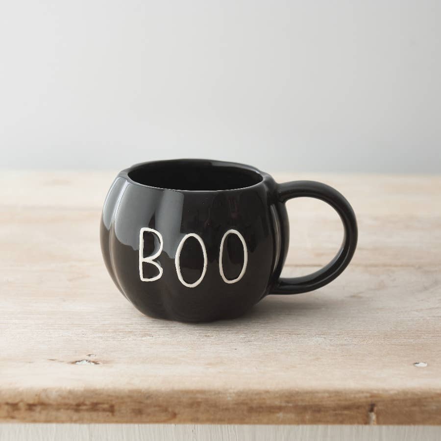 Tasse BOO Pumpkin, noire