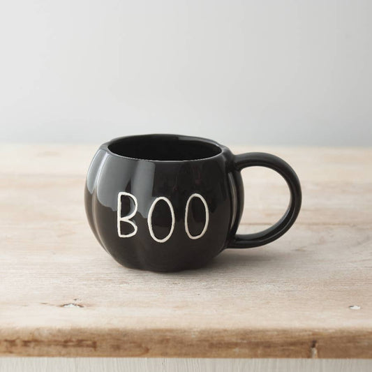 Tasse BOO Pumpkin, noire