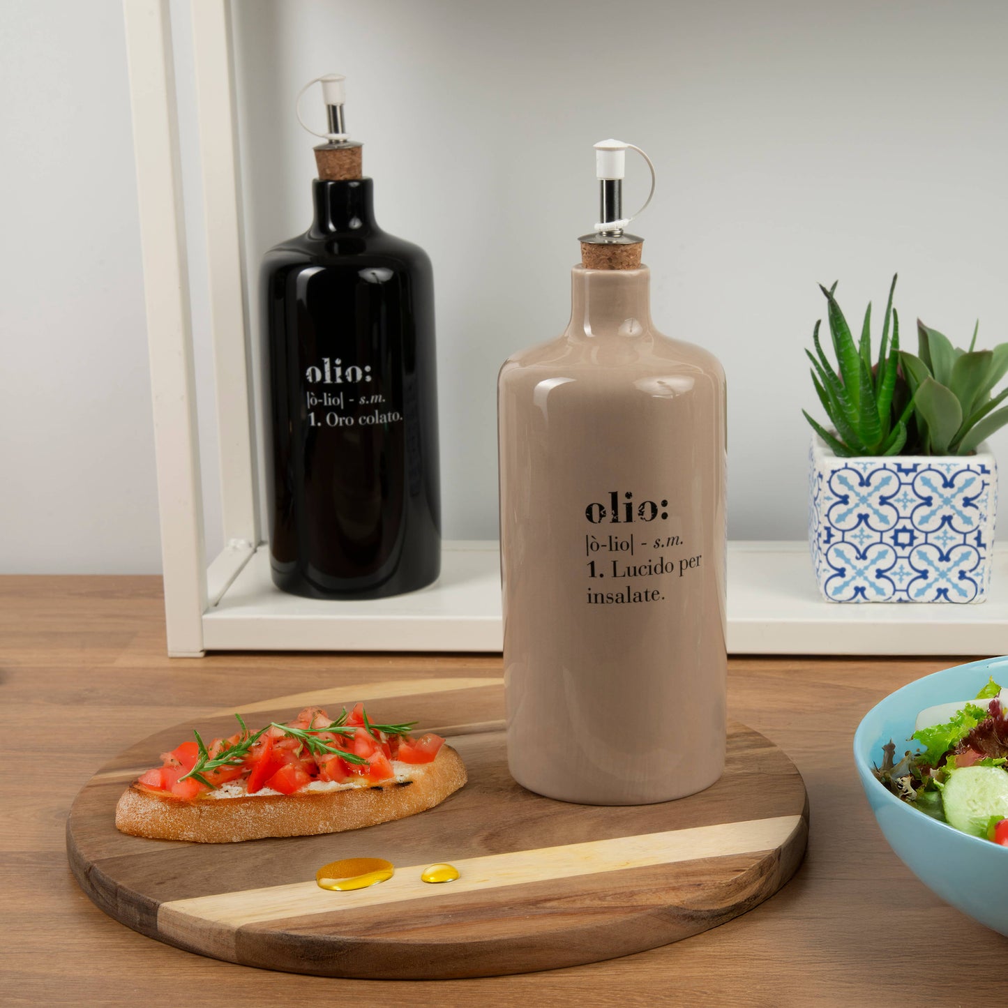 Vinaigrier en céramique Ivoire