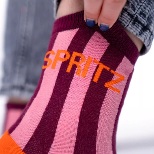 Chaussettes en coton peigné Rayées Spritz Hocadi Concept Store