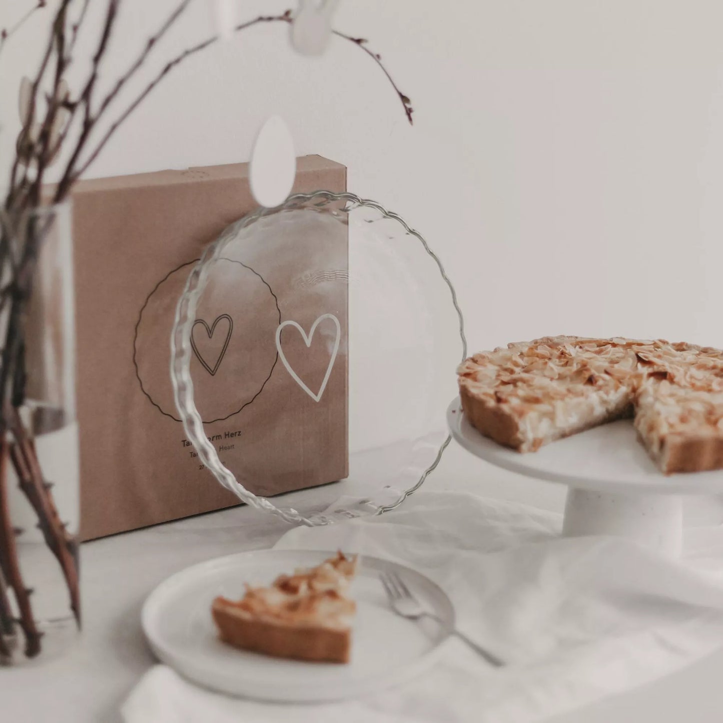 Grand moule à tarte avec un cœur Hocadi Concept Store