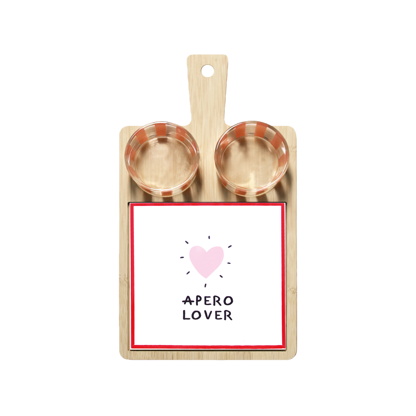 Service planche apero lover L31 P17 H1cm Opjet Paris