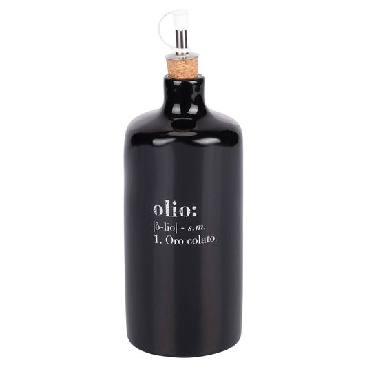 Vinaigrier en céramique Anthracite