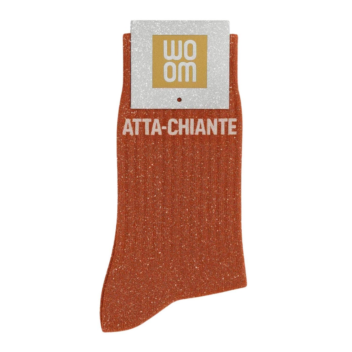 Chaussettes à Paillettes à Message "Atta-chiante" Roobios ChoO