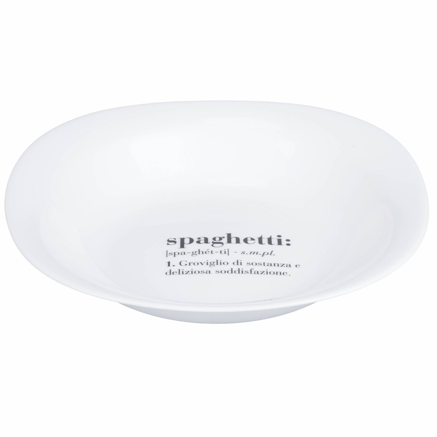 Assisette creuse Spaghetti en Opaline