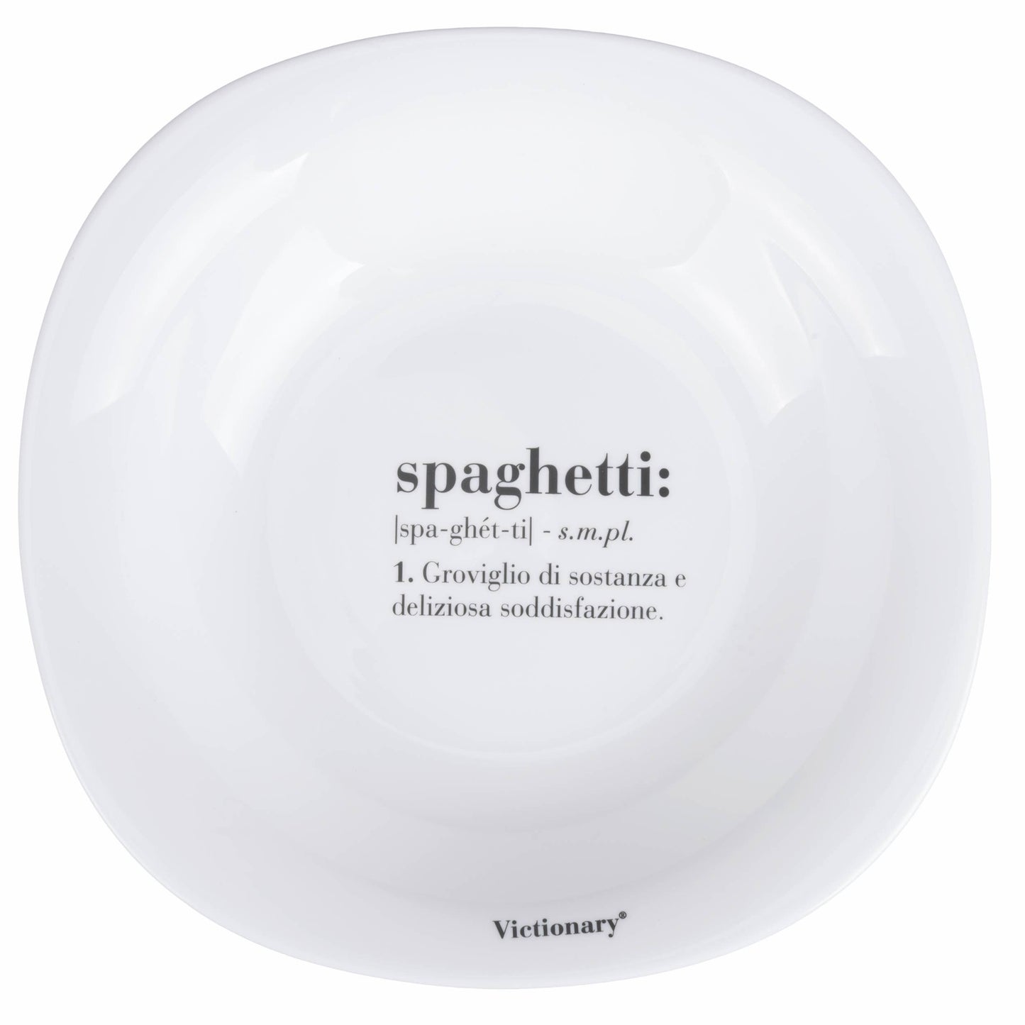 Assisette creuse Spaghetti en Opaline